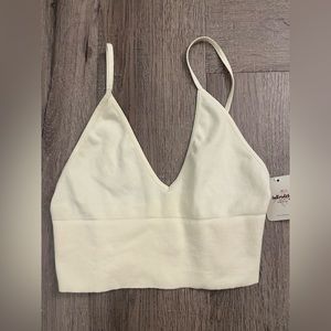 Free People Ali Low-Back Seamless Bra NWT